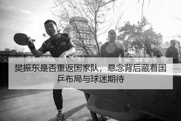 樊振东是否重返国家队，悬念背后藏着国乒布局与球迷期待 - Zhihu